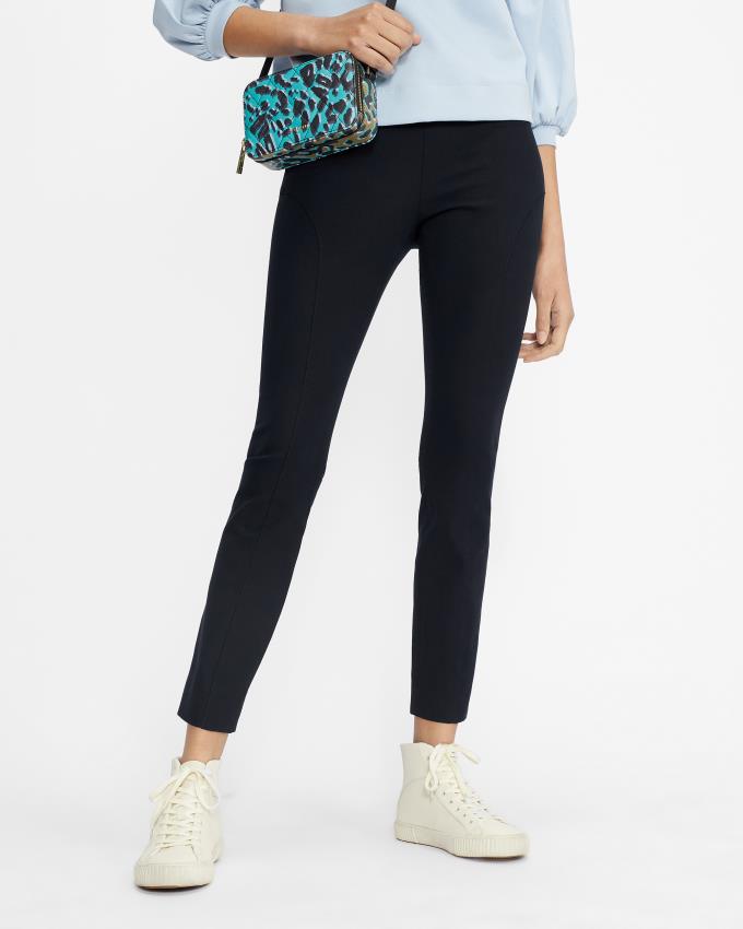 Pantalon Ted Baker Seam Detail Bleu Marine Femme | ZQQ-87411274